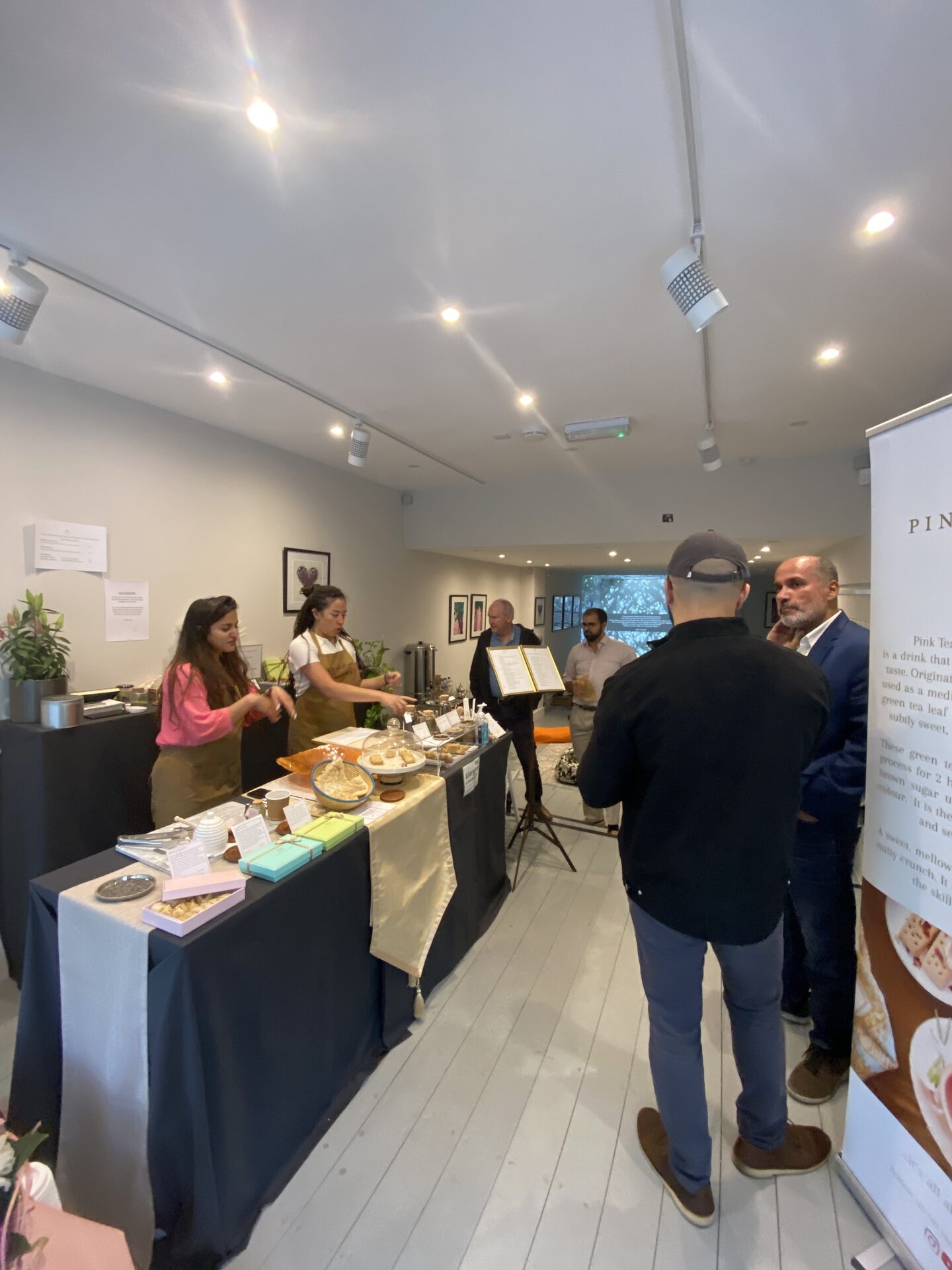 Pink Tea Pop Up
