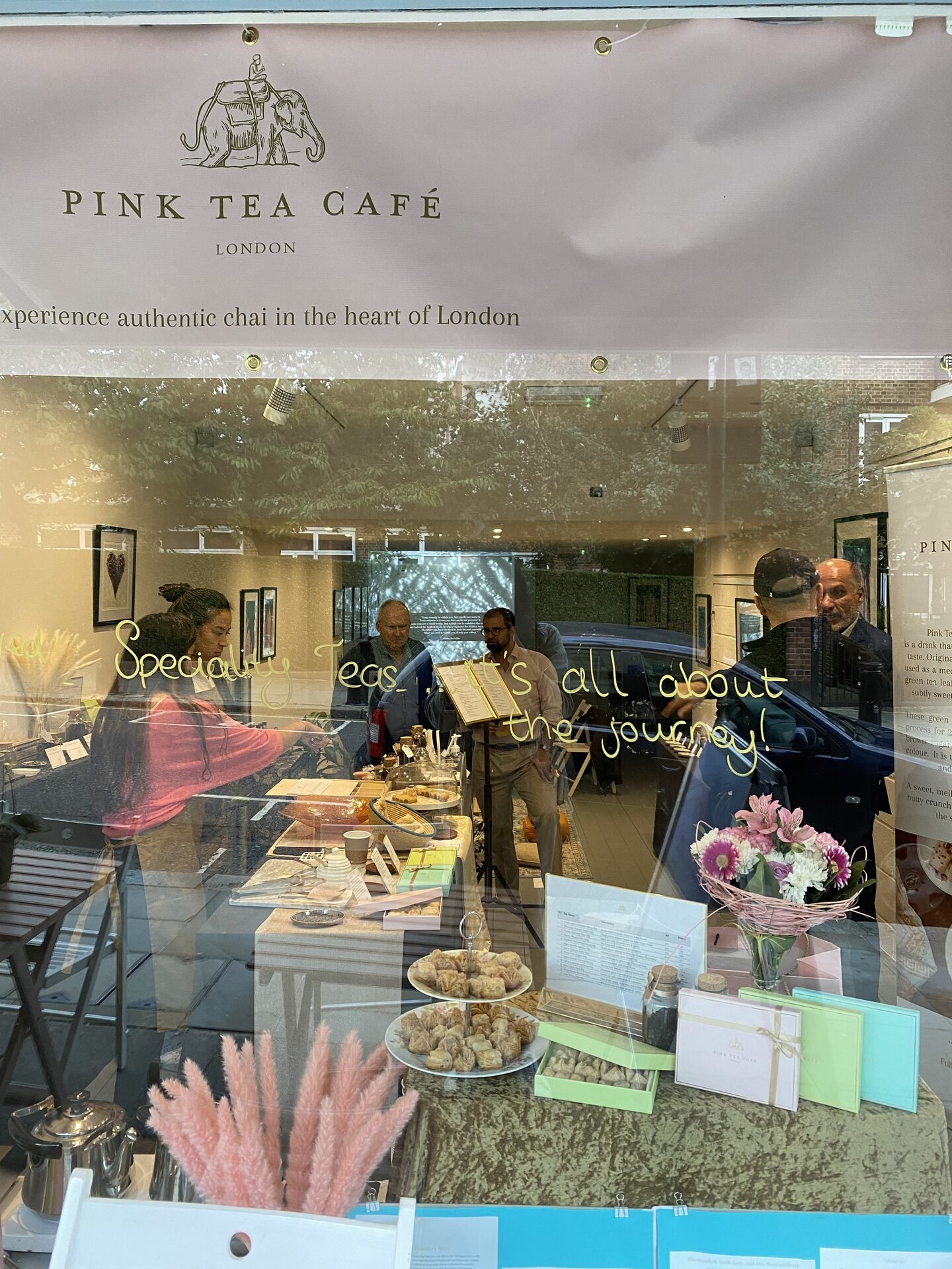 Pink Tea Pop Up